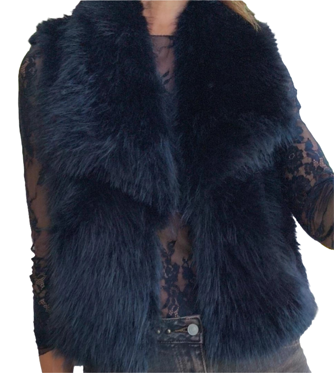 Gilet in pelliccetta ecologica