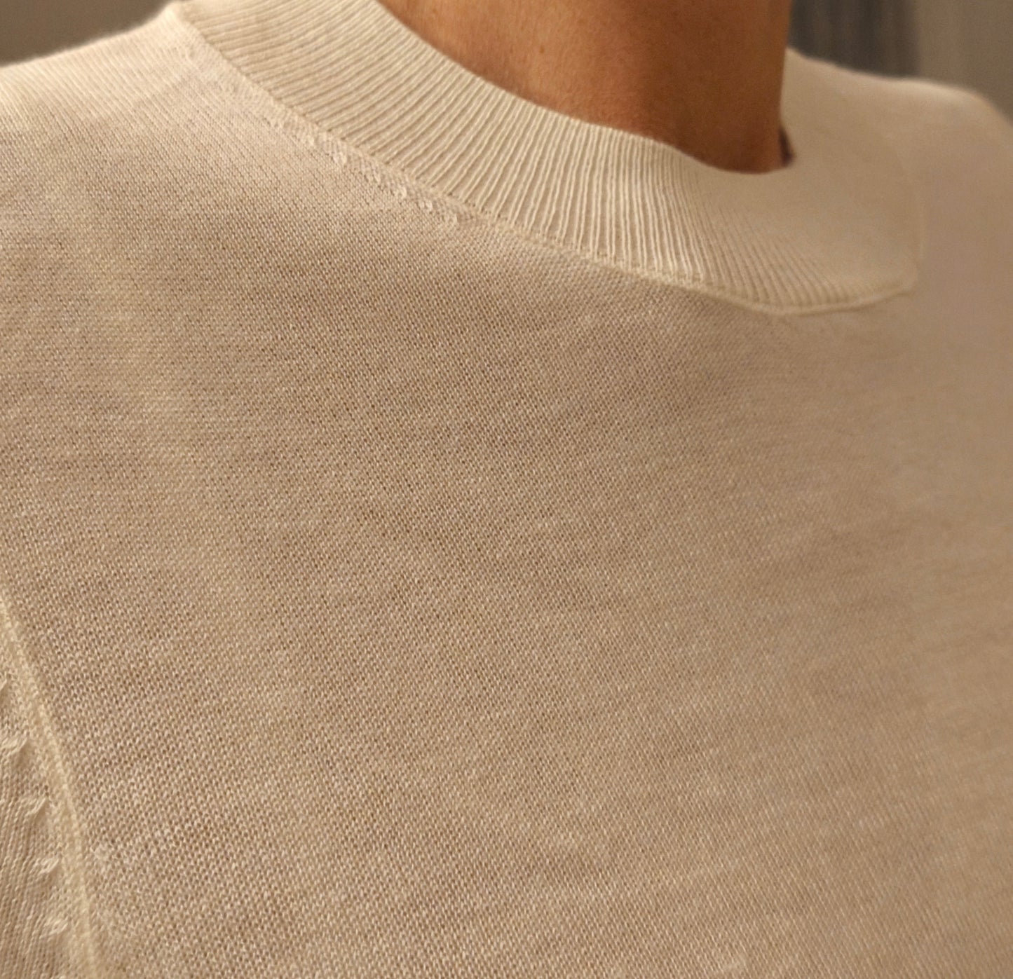Maglia Monaco, latte/blu/vino