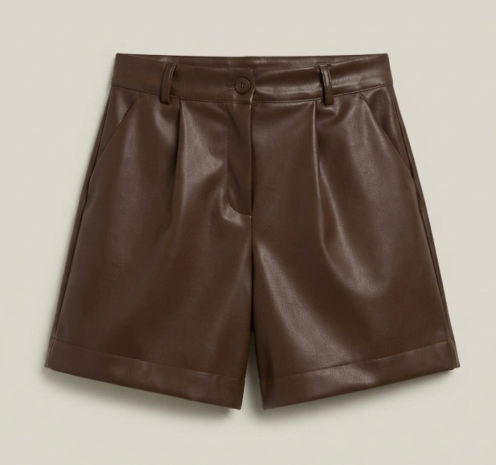 Pantaloncino Ecopelle Firenze