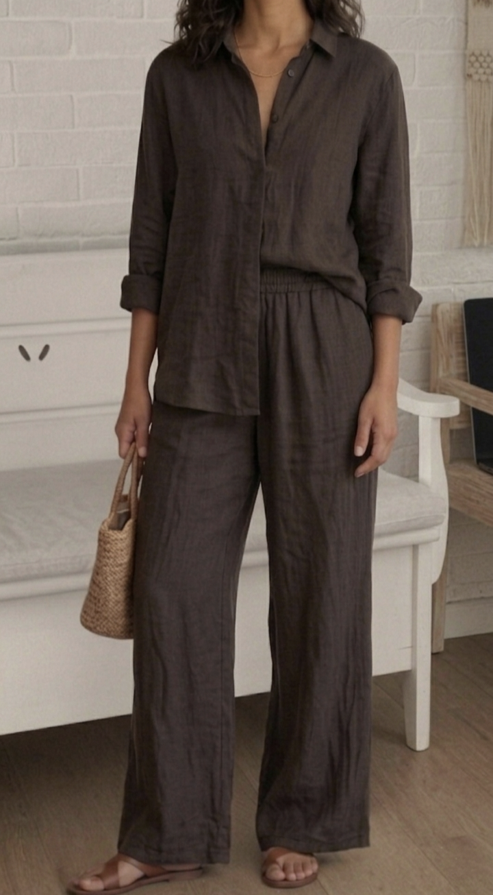 Camicia lino Santo Domingo
