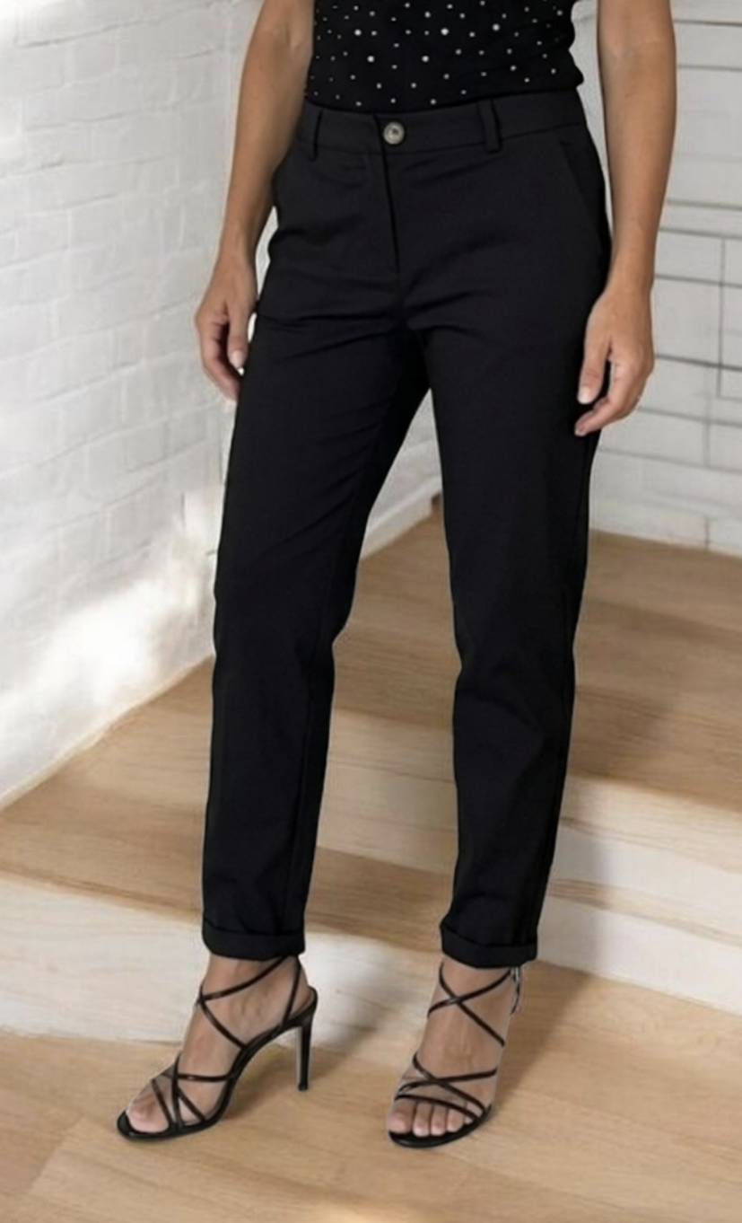 Pantalone Venezia Susy Mix verde/nero/beige