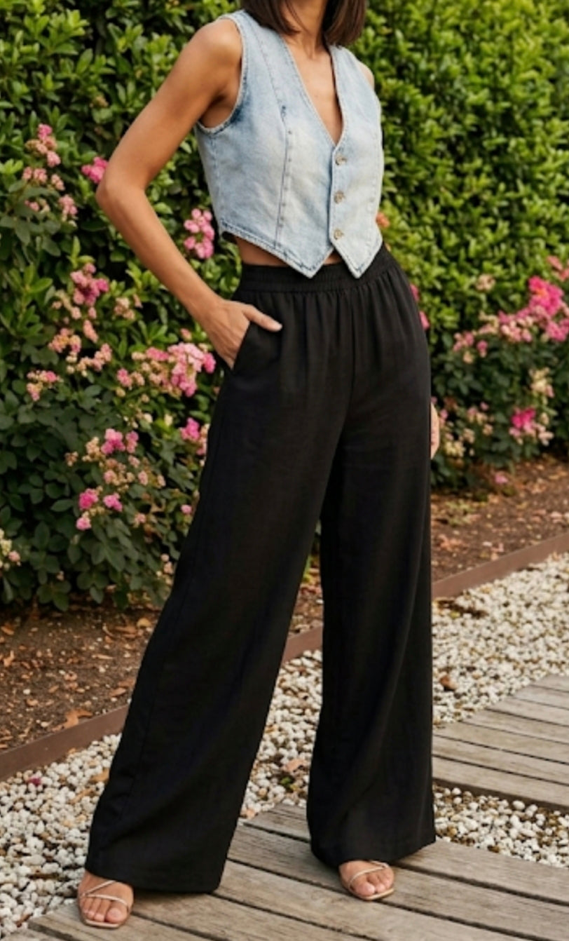 Gilet Denim Corfù
