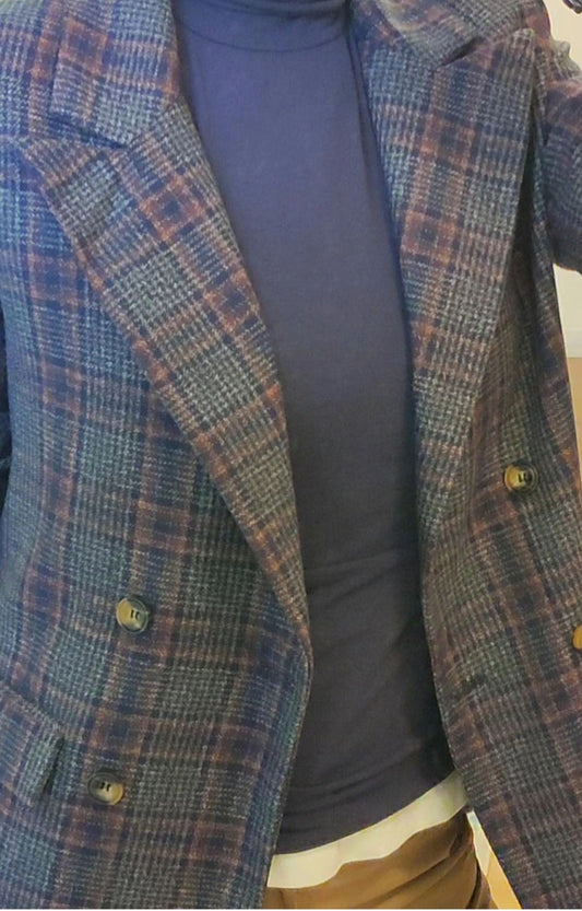 Blazer quadretto