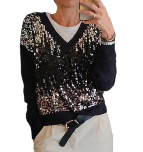 Maglia paillettes