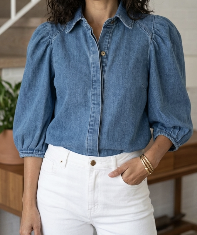 Camicia Denim Madrid