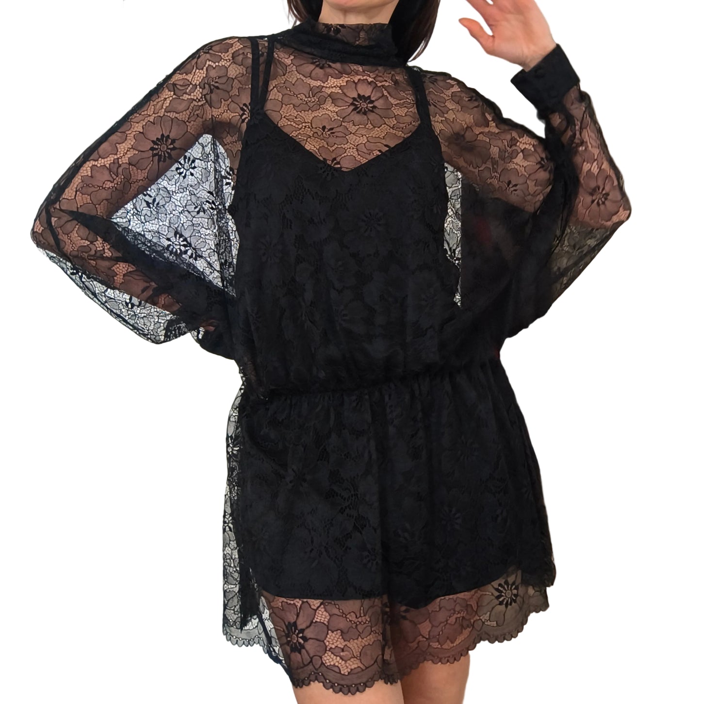 Abito pizzo Valencia Lumina