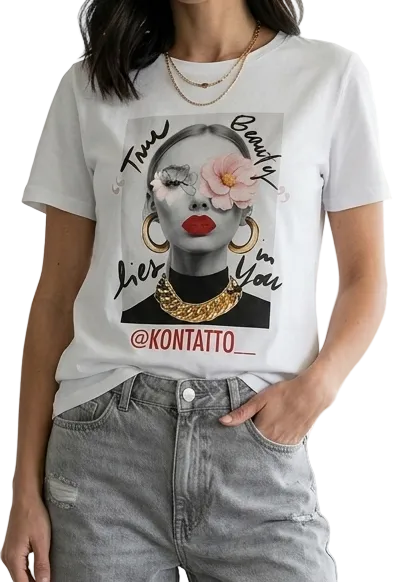 T-shirt Beauty Kontatto