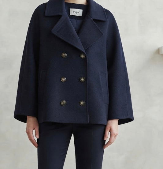 Cappottino Caban Mod. Navy Cape