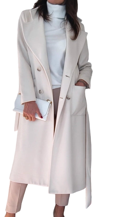 Cappotto Los Angeles, bianco/rosso