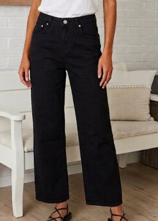 Denim Roma nero/bianco