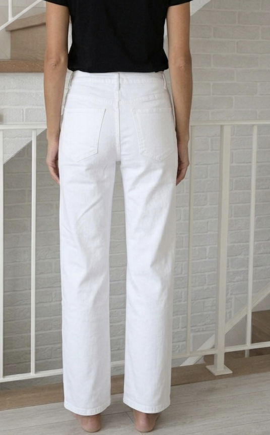 Denim Roma nero/bianco