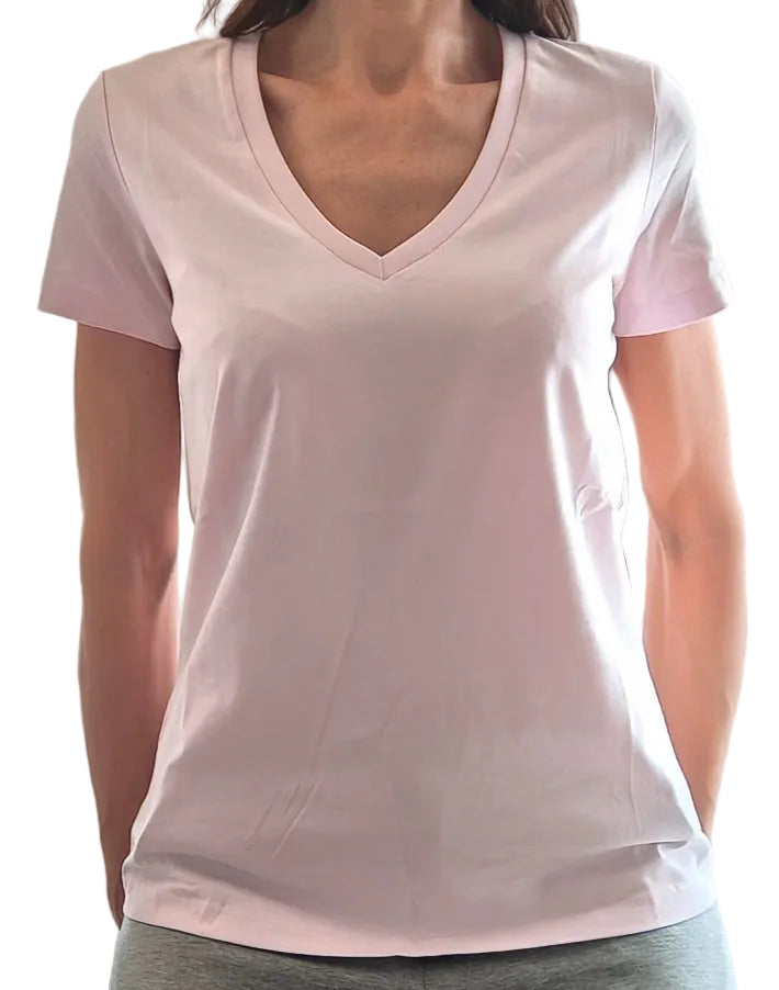 T-shirt New York, rosa, azzurro, nero, bianco