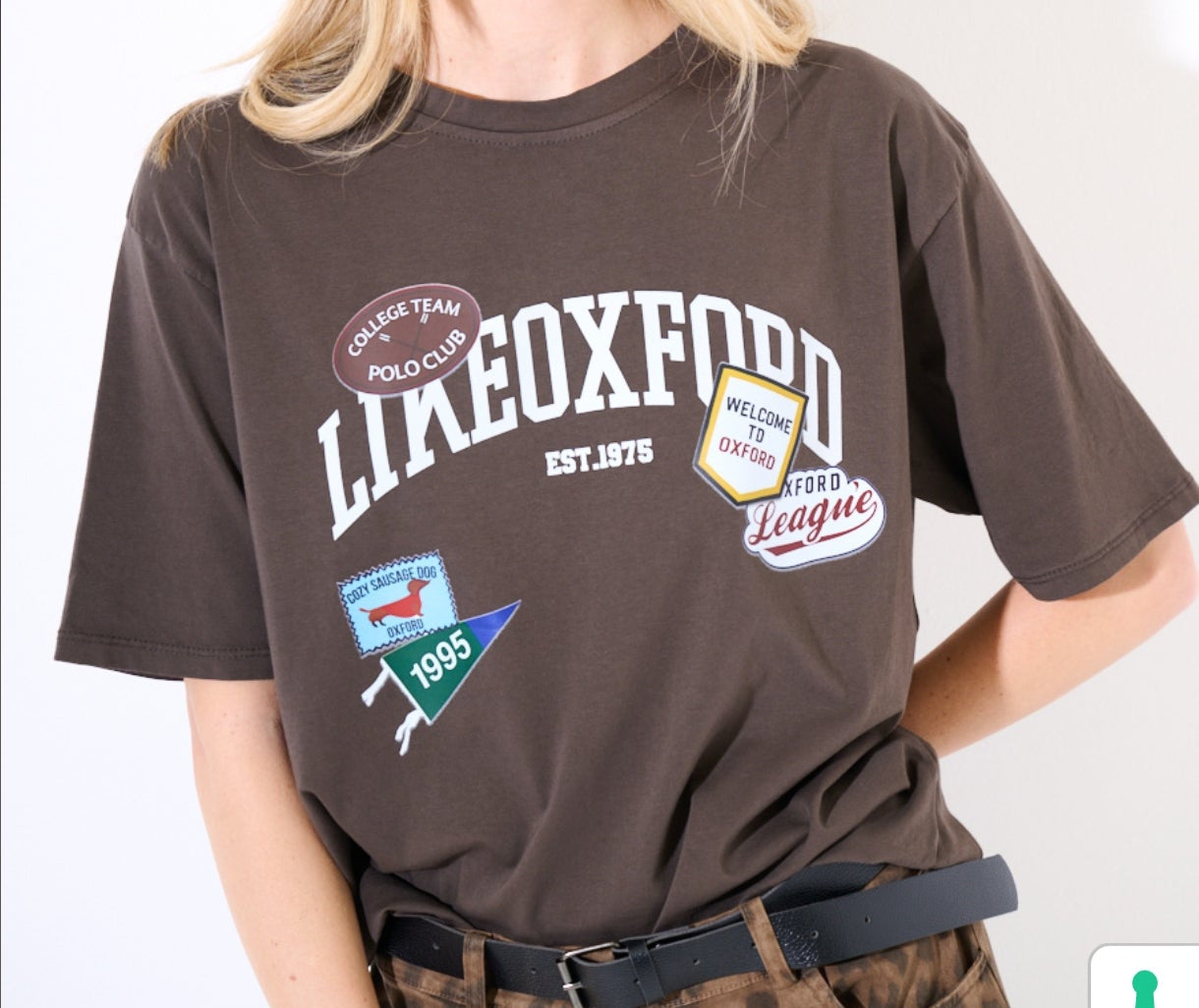 T-shirt Oxford