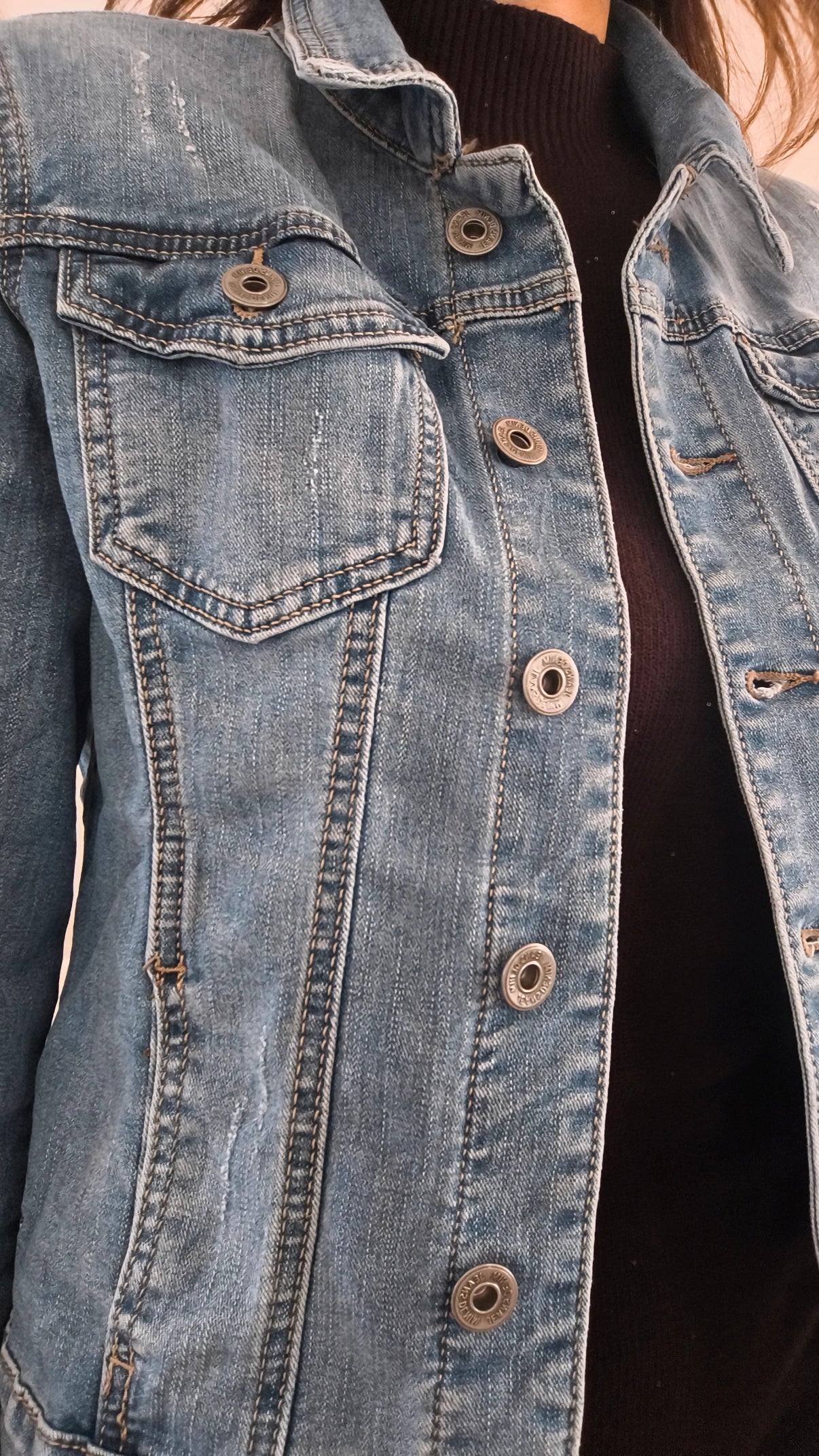 Giubbetto Denim Parigi