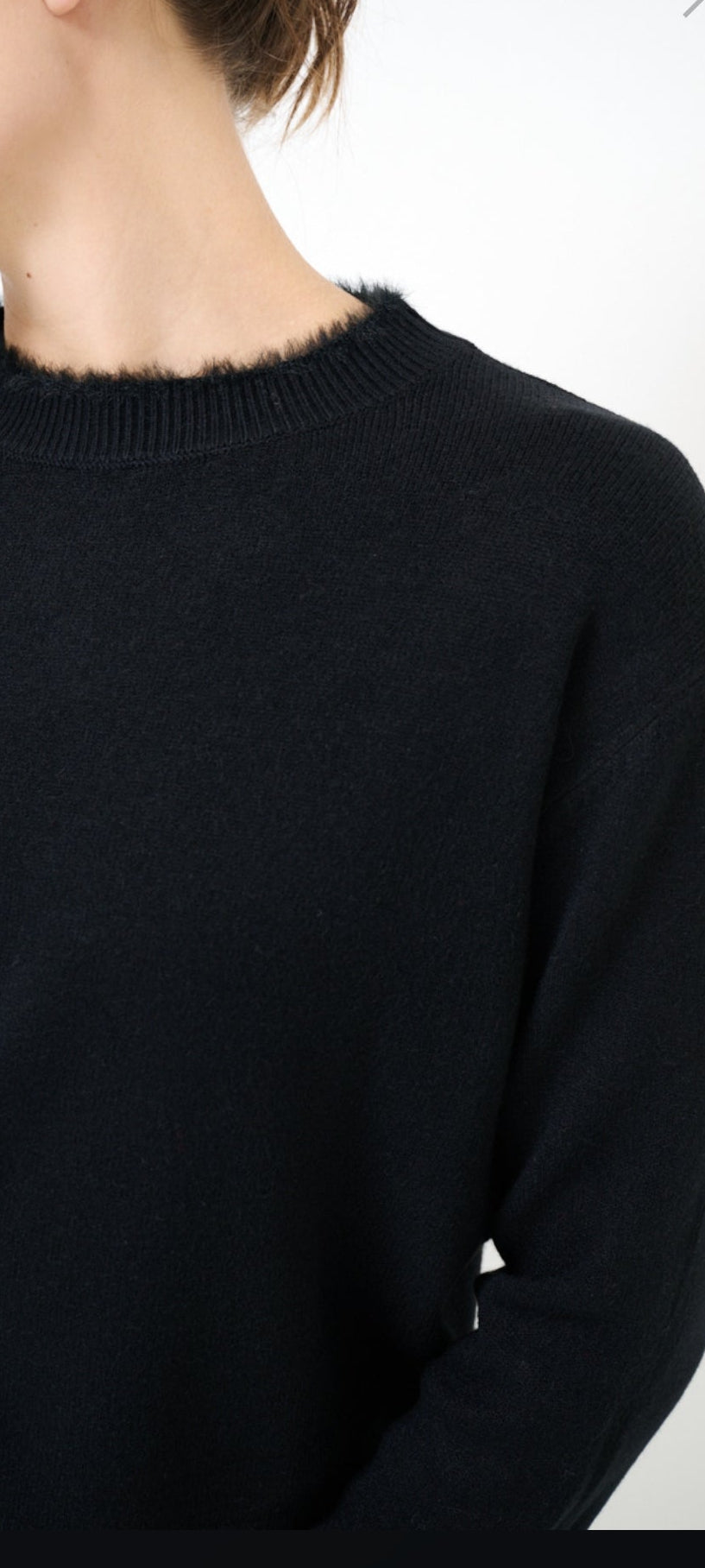 Maglia pelliccia Austin, testa di moro/ grigio/blu