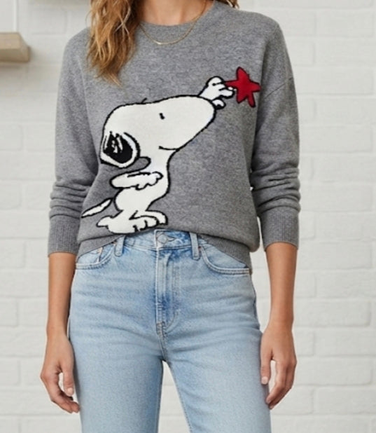 Maglioncino Snoopy Souvenir (blu, grigio, beige)
