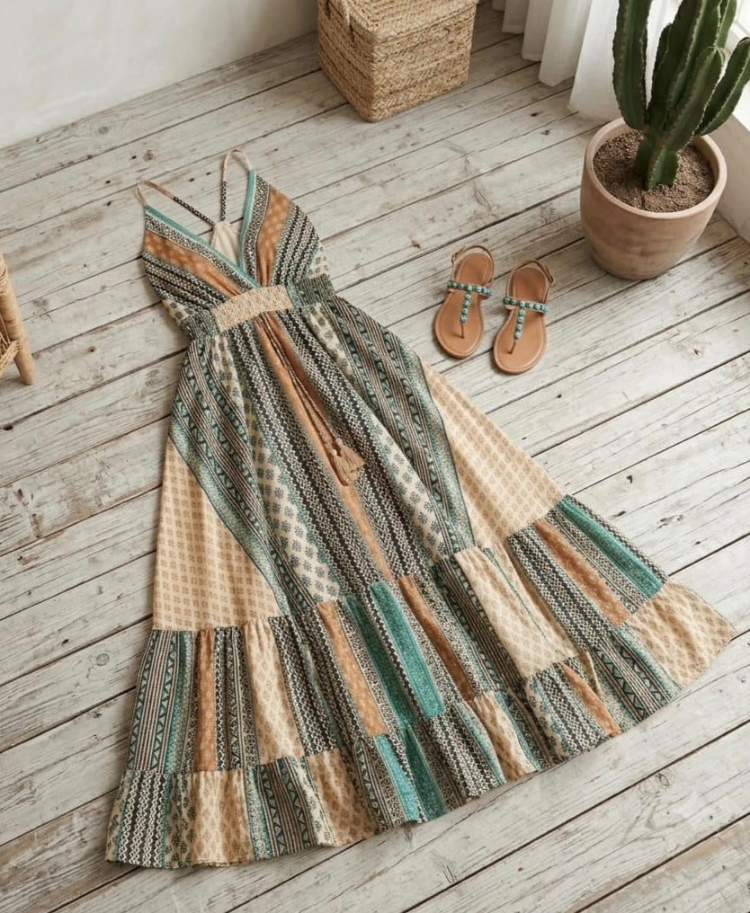Abito Boho lungo