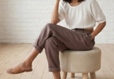 Pantalone lino Atene Philia Loft
