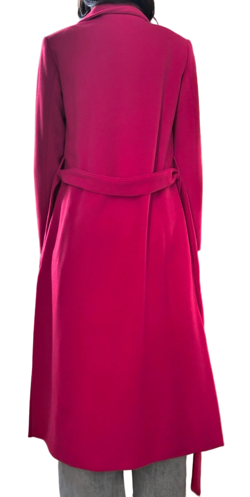 Cappotto Los Angeles, bianco/rosso