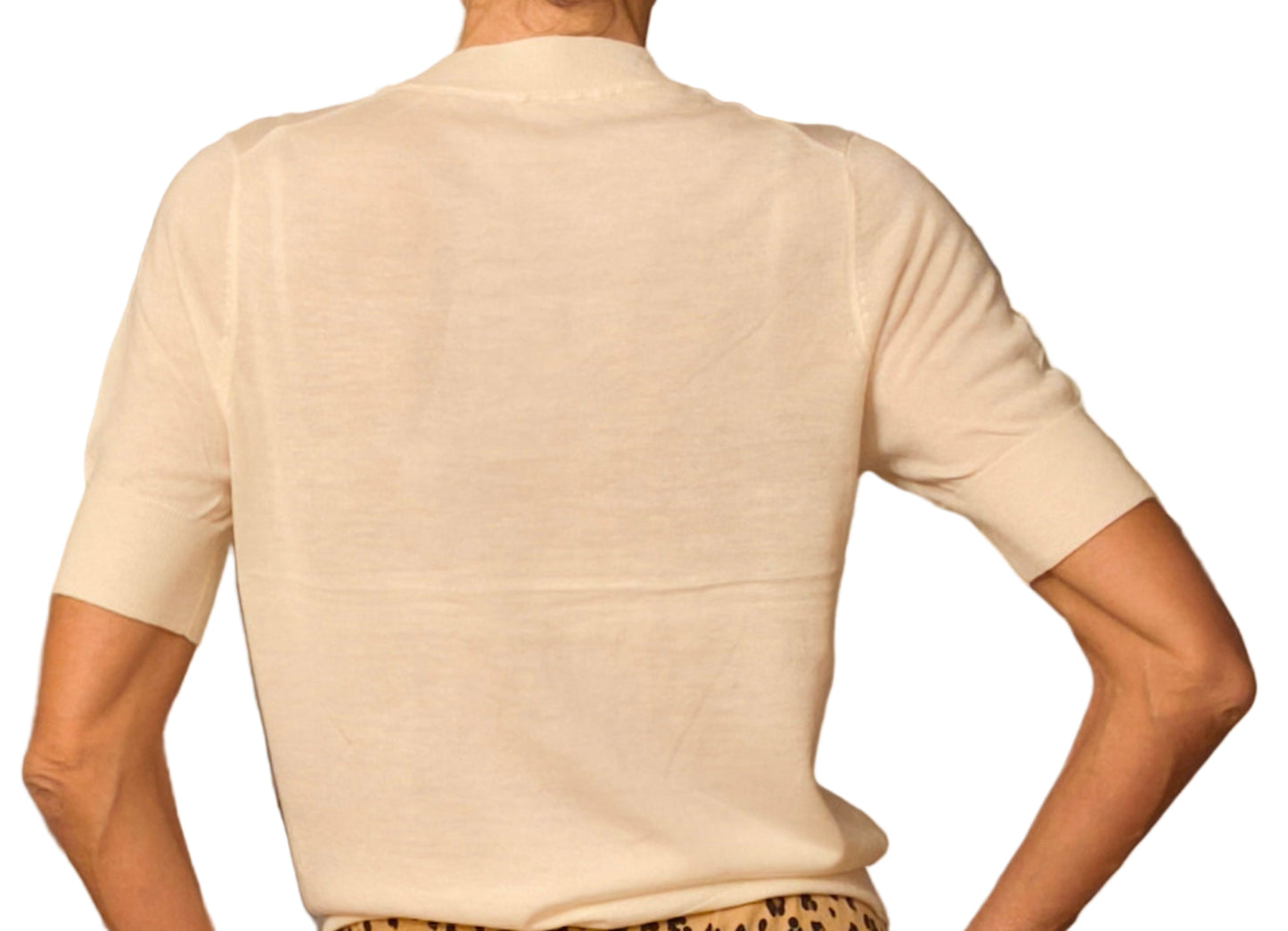 Maglia Monaco, latte/blu/vino
