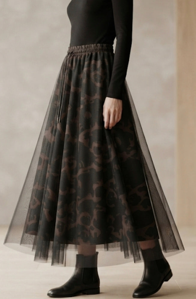 Gonna Tulle Leo - Effetto Velato