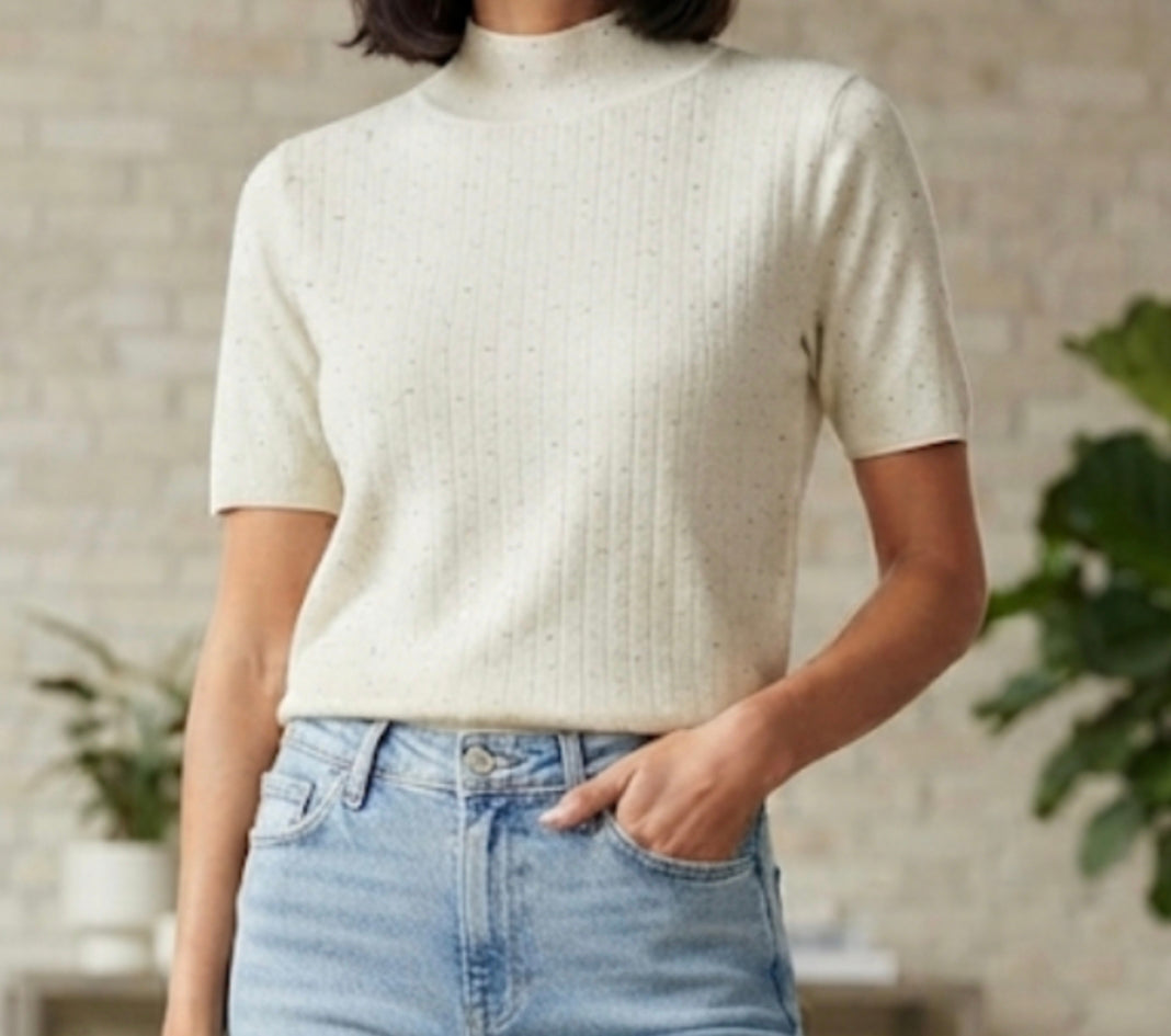 Maglia manica corta Oslo (latte, moro e nero)
