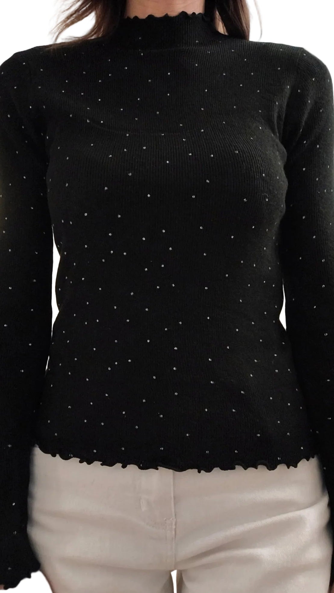 Maglia Barcellona, fondo nero pois bianco/ fondo bianco pois nero